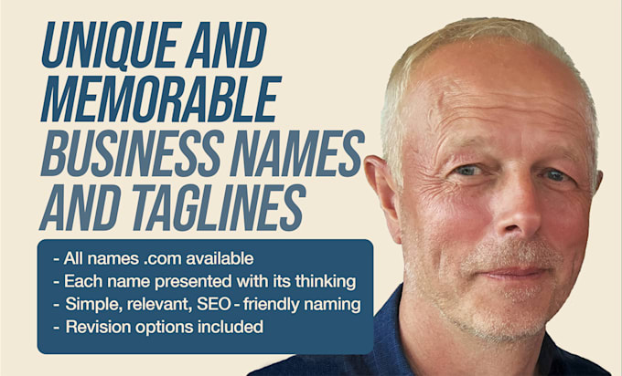 create unique and memorable business product and brand names