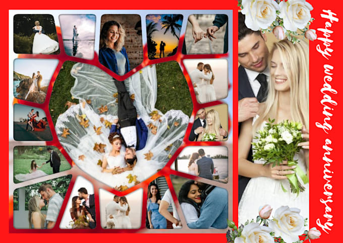create amazing beautiful photo collage