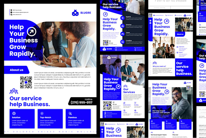 design brochures, flyers, booklet, whitepaper, annual report, company profile