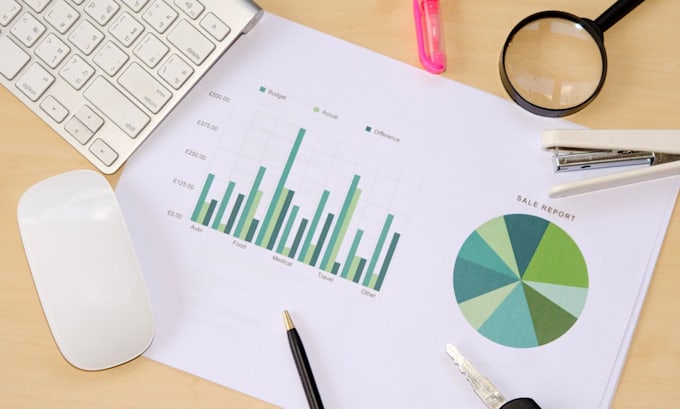 help with data analysis and design dashboards in excel