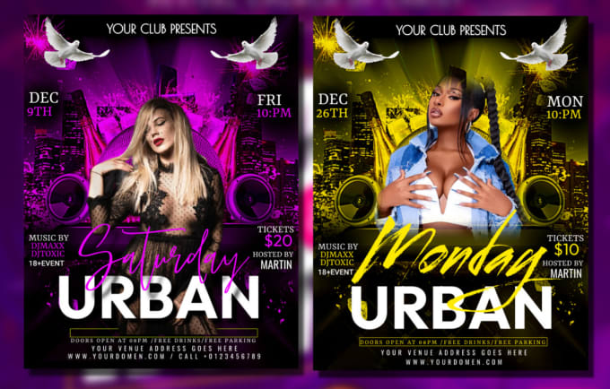 design exceptional church flyer or event flyer design