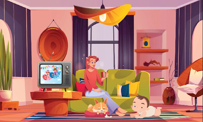 2d kids animation videos