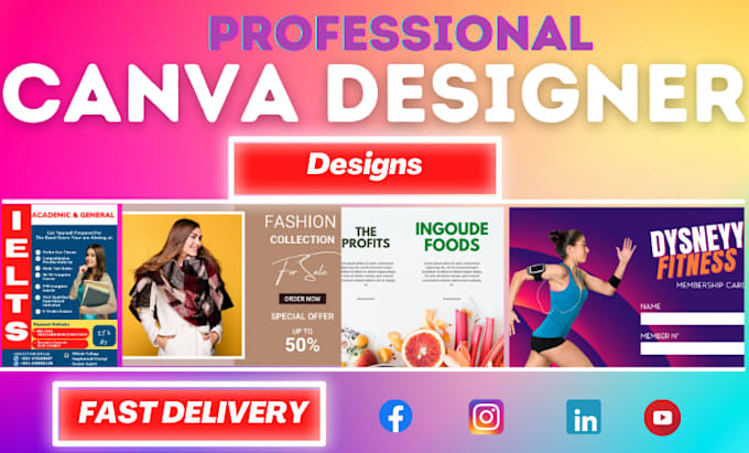 Design flyer, social media post, banner in canva pro by Munirtabassum ...
