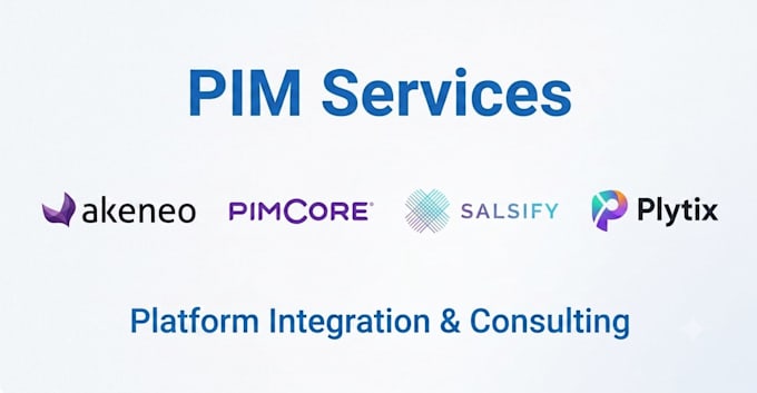provide akeneo pimcore salsify plytix pim services