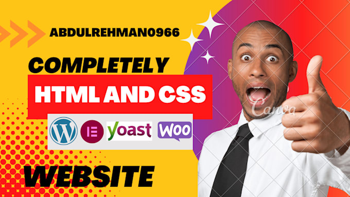 Create html, css, bootstrap responsive wordpress websites by ...