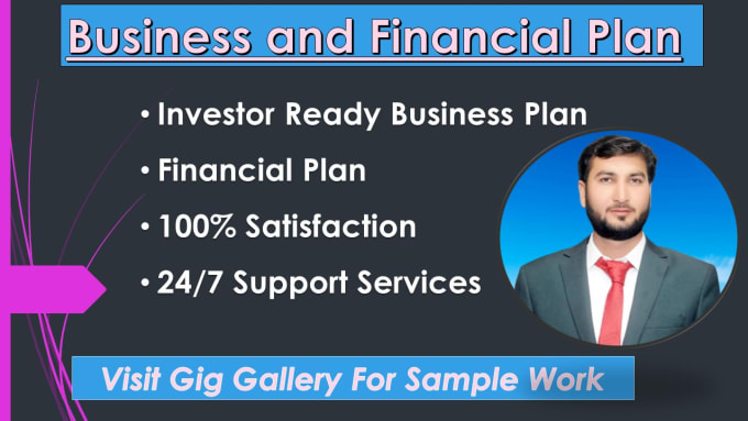 prepare investor ready business plan and financial plan