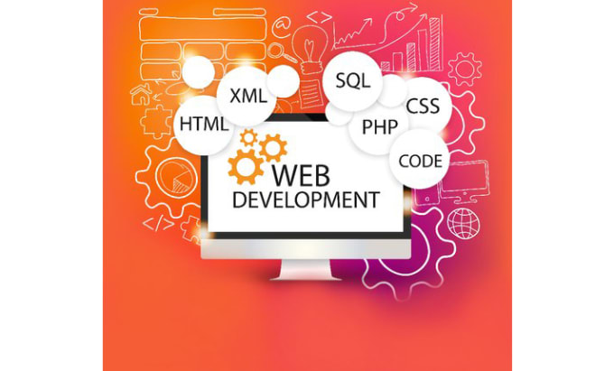 Develop a full stack website using html css and others by ...