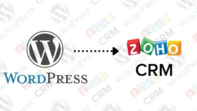 make a zoho CRM and wordpress website connection