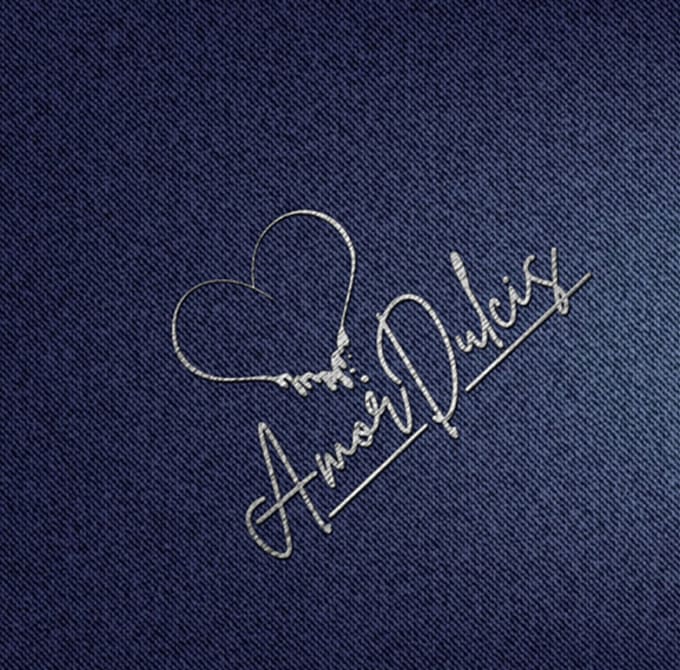 create a modern elegant unique love logo design
