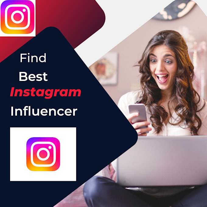 Find best instagram influencer for your category by Shaani9876 Fiverr