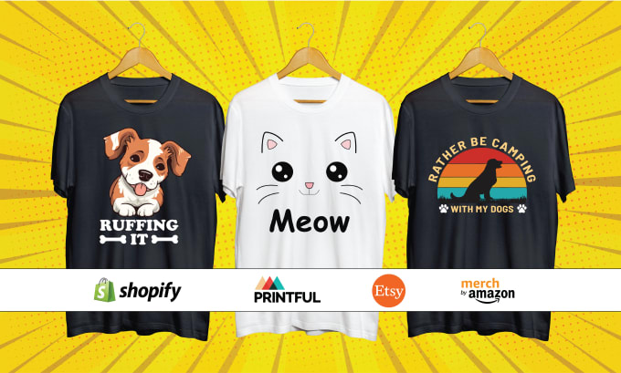 faire une typographie personnalis e et un design de t shirt pour animaux de compagnie