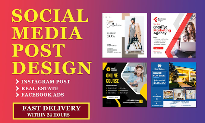 design social media post, canva design, real estate templates, instagram post