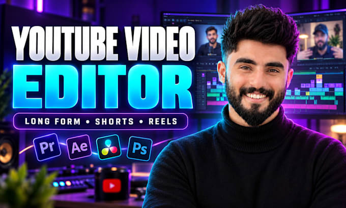 do professional video edit, youtube video editing