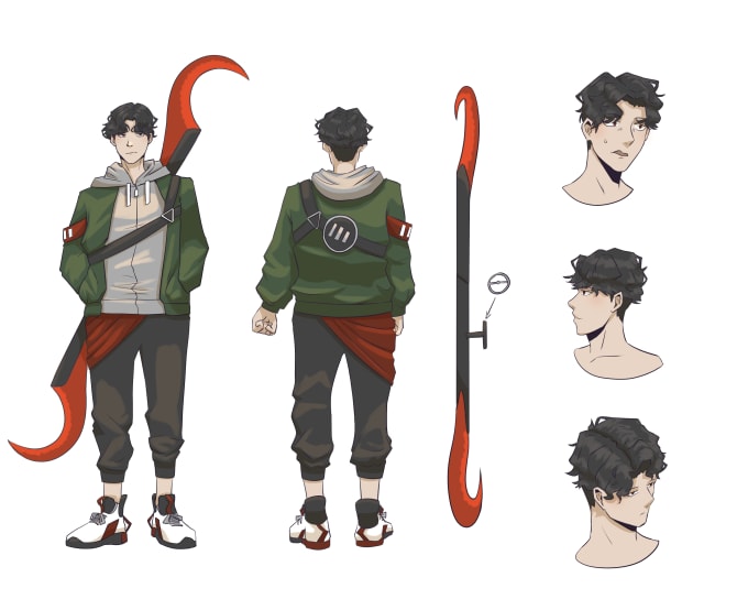 Create Character Concept Sheets By Vermillionart Fiverr Create Character Concept Sheets By Vermillionart Fiverr