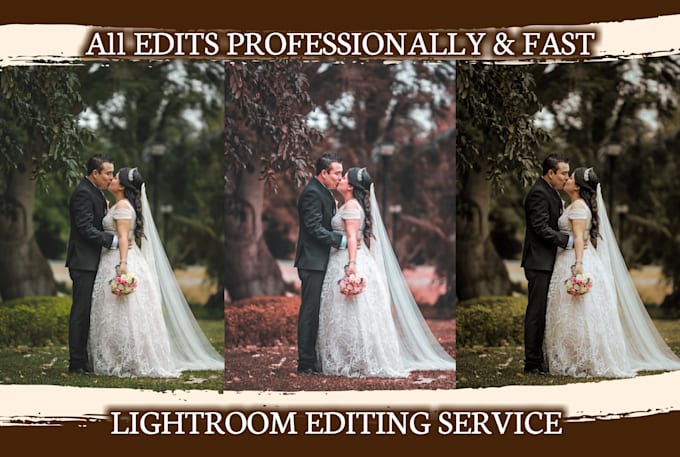 do anything in lightroom and also all basics edit in 12 hours