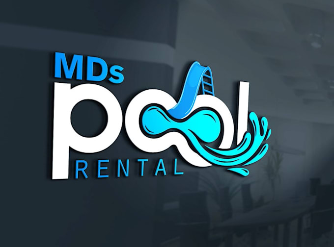design high quality pool spa logo with express delivery