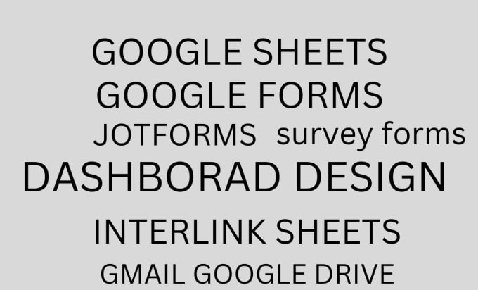 Automate google sheets form jotforms survey forms by Kamicss Fiverr