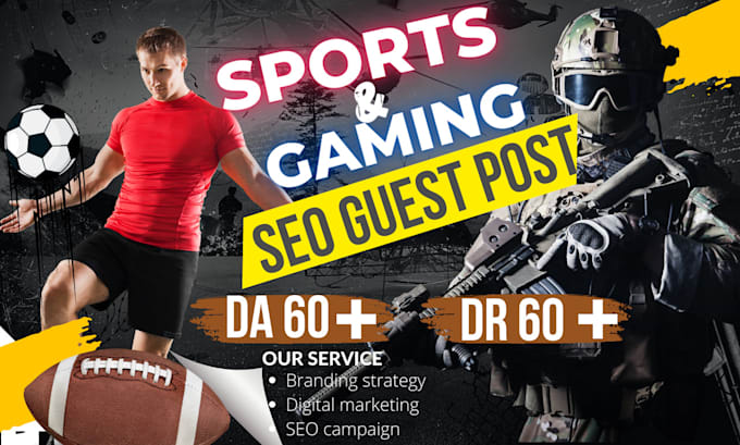 provide high da backlinks on sports and gaming guest post sites