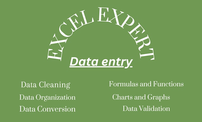 do data entry in microsoft excel