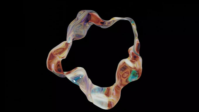 make animated trippy psychedelic visuals lyrical video