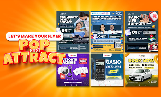 make anything flyers that you want with infinity revisions