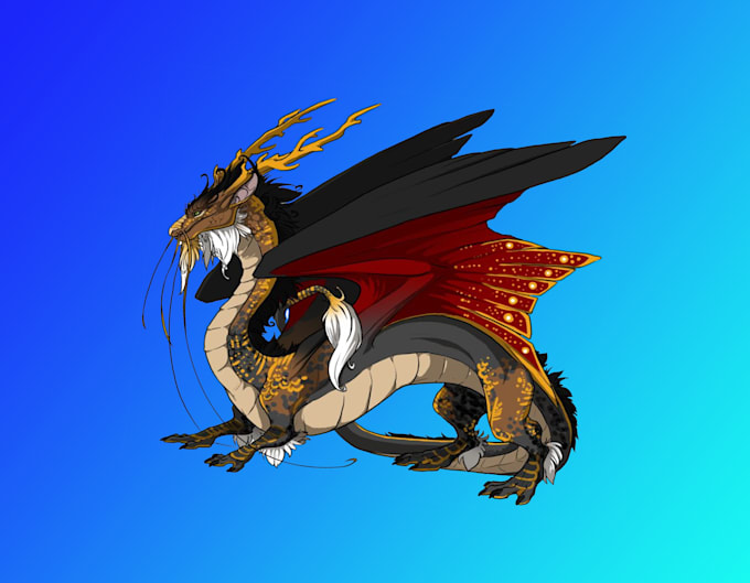 design high quality dragon mascot logo with express delivery