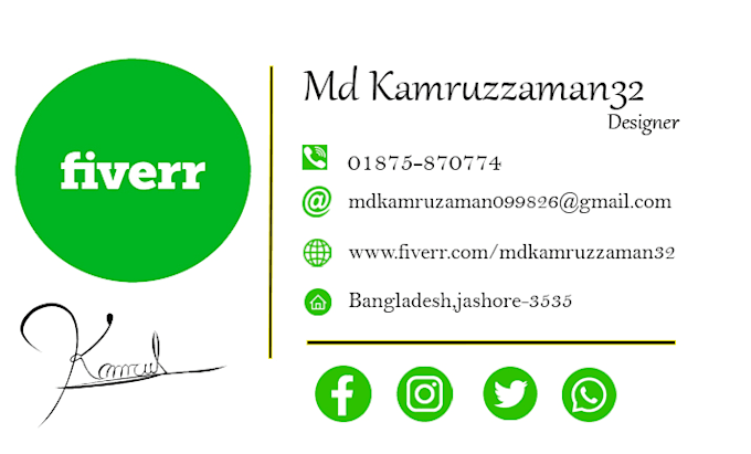 create clickable or HTML email signature for you