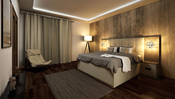 do 3d architectural visualization and sketchup modeling of your house design