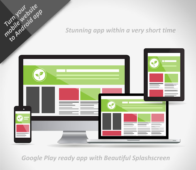 create android app for your responsive website