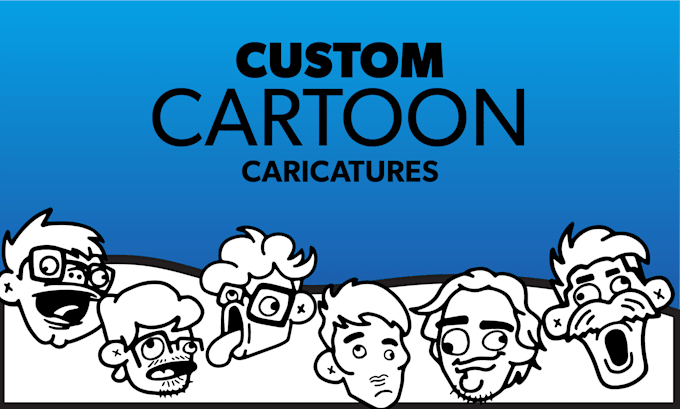 Create A Custom Cartoon Caricature By J Characters Fiverr Create A Custom Cartoon Caricature By J Characters Fiverr