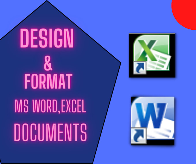 Design and format your ms word,excel documents by Umerfar00q007 | Fiverr