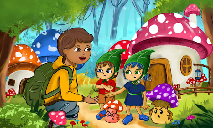 do awesome children book illustrations and covers