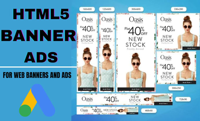 Design eye catchy html5 animated banner ads by Frank_timothy | Fiverr