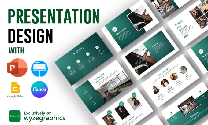 Do professional powerpoint keynote google slide canva presentation by