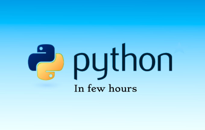 Code your projects and tasks in python programming by Isalman38 | Fiverr