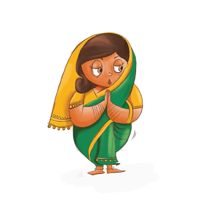 create coloured illustrations as per your requirements