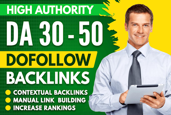 create high authority contextual dofollow backlinks