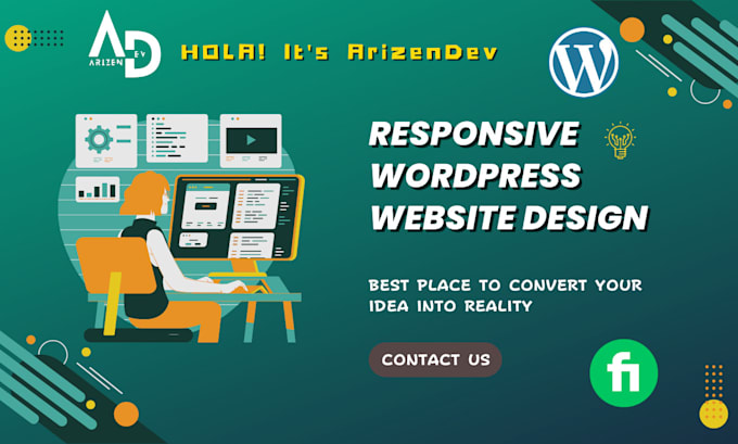 Create a fully optimized seo friendly wordpress website by Arizen_dev ...