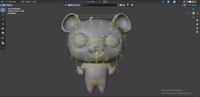 3d character rigging professionally in blender and maya