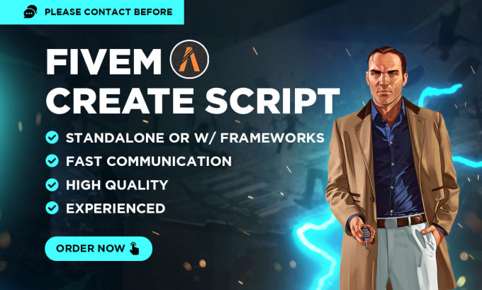 Its_ayayron: I will create or modify a quality fivem script for $10 on  fiverr.com