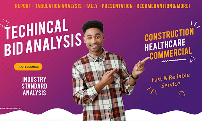 TECHNICAL BID ANALYSIS FORMAT visual data 6