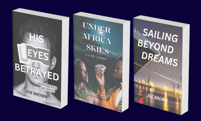 design professional book cover or ebook cover