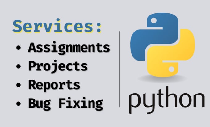 Do your python programming projects, assignments and reports by ...