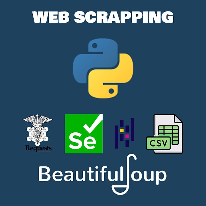 Web scrapping ,web crawling with python by Xxnicox | Fiverr