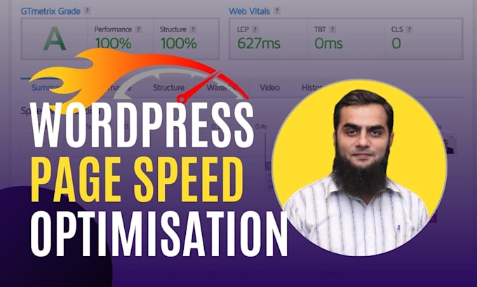 optimize and increase wordpress website page speed