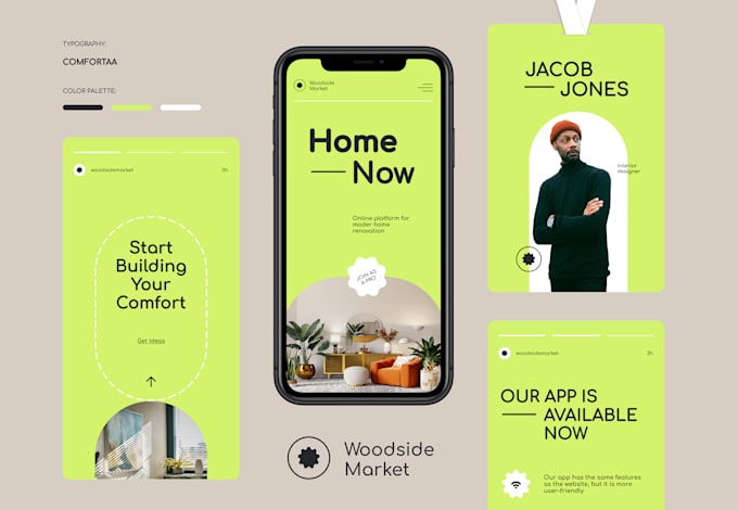 Create clean web ui, landing page, website ui ux design in figma by ...