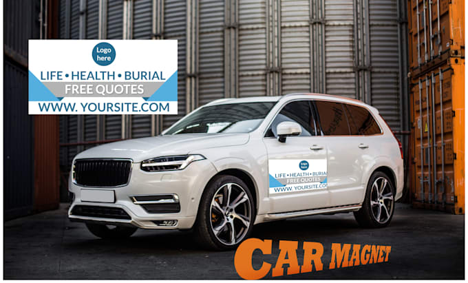 professional car magnet design services for effective vehicle advertising