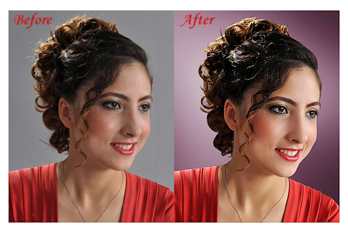 do professional photo retouching