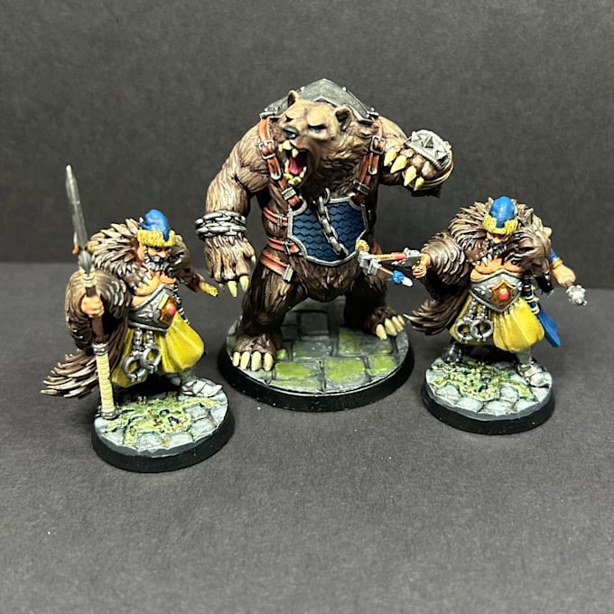 print and or paint miniatures for table top gaming dnd warhammer