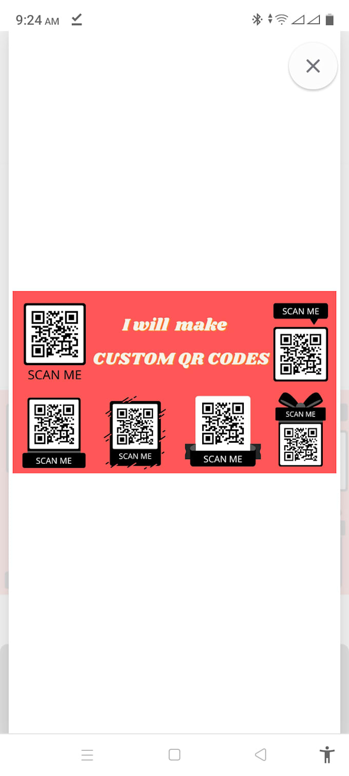 Generate custom qr code designs and qr code generator by awais9099 fiverr